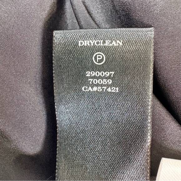 Ann Taylor Lace Overlay Skirt Size 12 Black Cream Pleated Lined Elegant - Picture 11 of 11